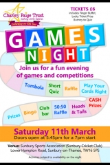 Games Night Poster by SpiralNet Design